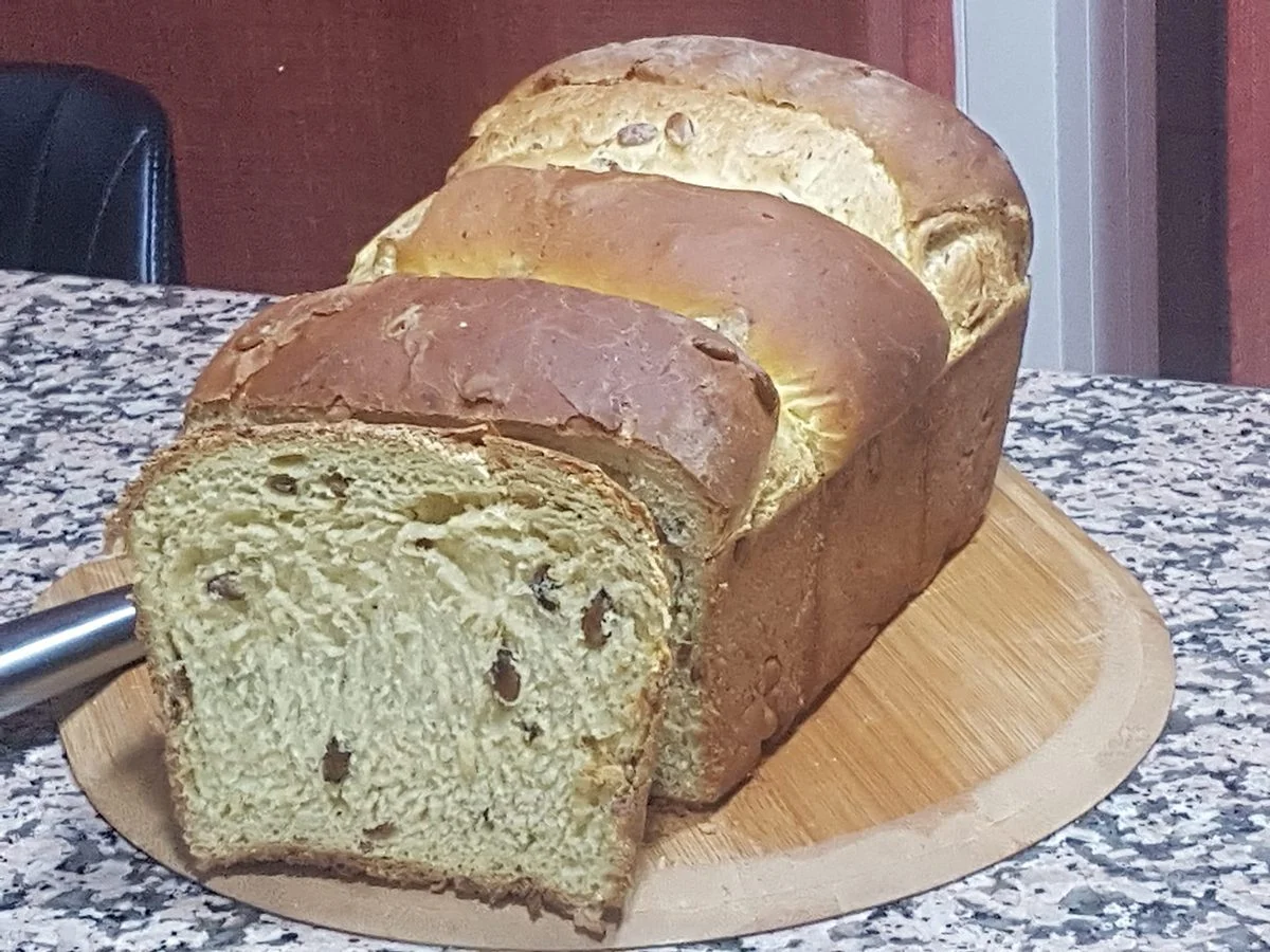 Brioche z dynią z thermomixem