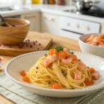 Makaron Łososiowy z wódką i kawiorem z Thermomixem