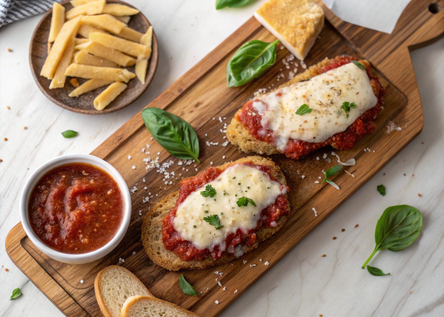 Chrupiący kurczak z parmezanem w frytkownicy – ​​airfryer