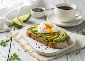 Jajka w koszulce z awokado z frytkownicą – airfryer